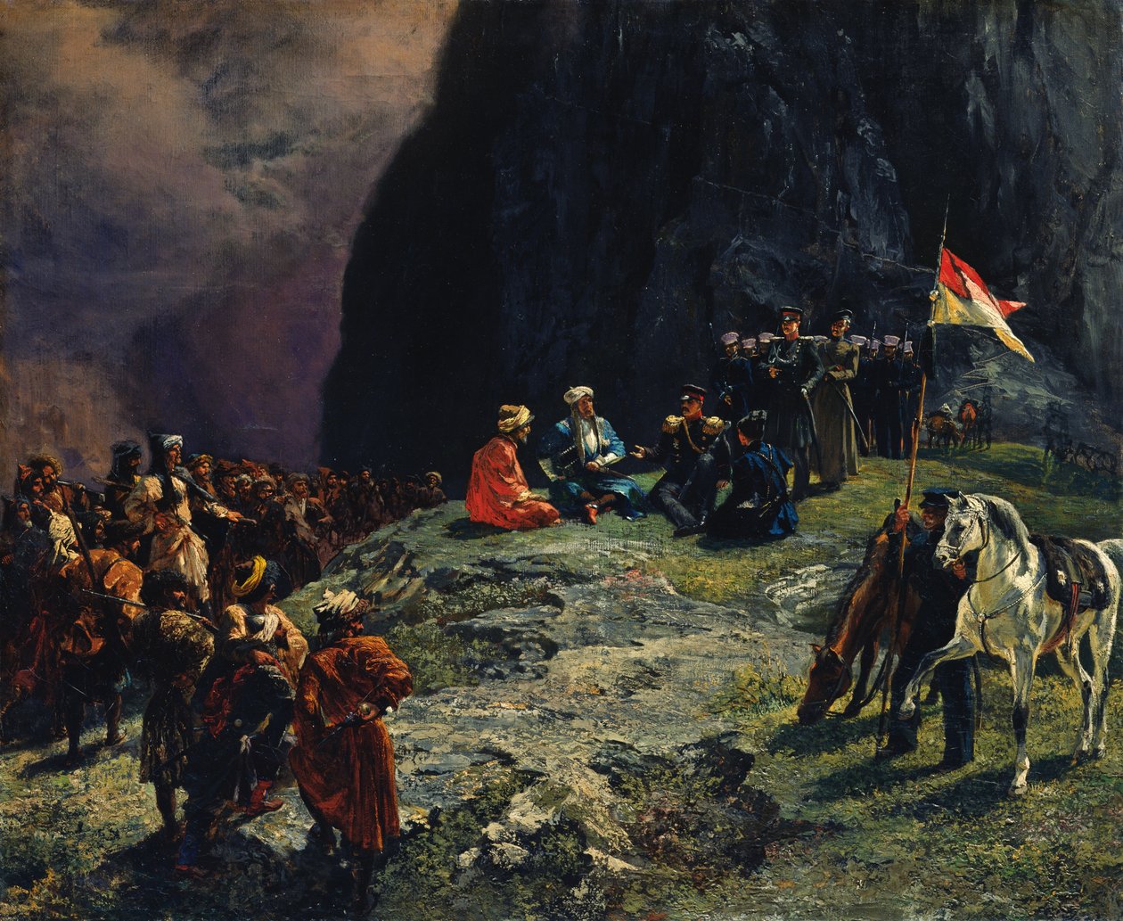 General Kluke von Klugenau ve İmam Şamil