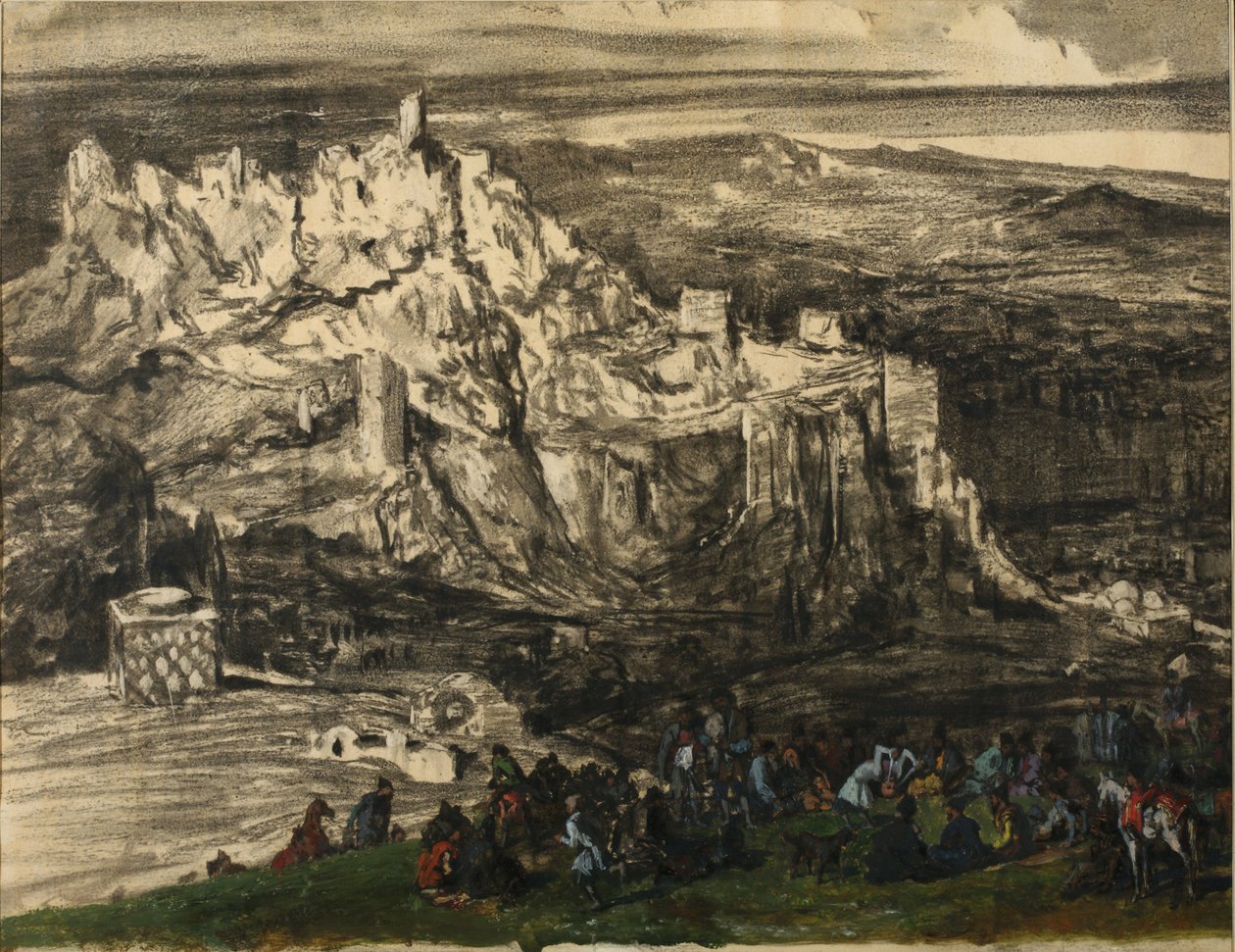 Tiflis manzarası, 1840