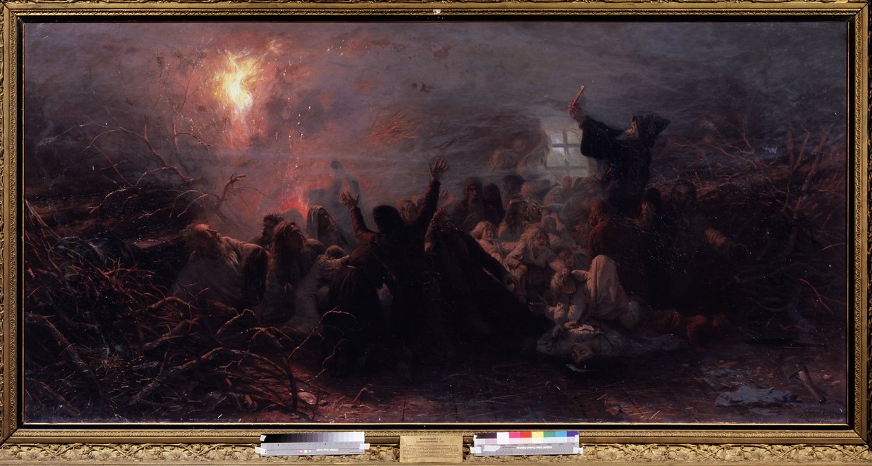Kendini İmmolasyon. 1666-1667