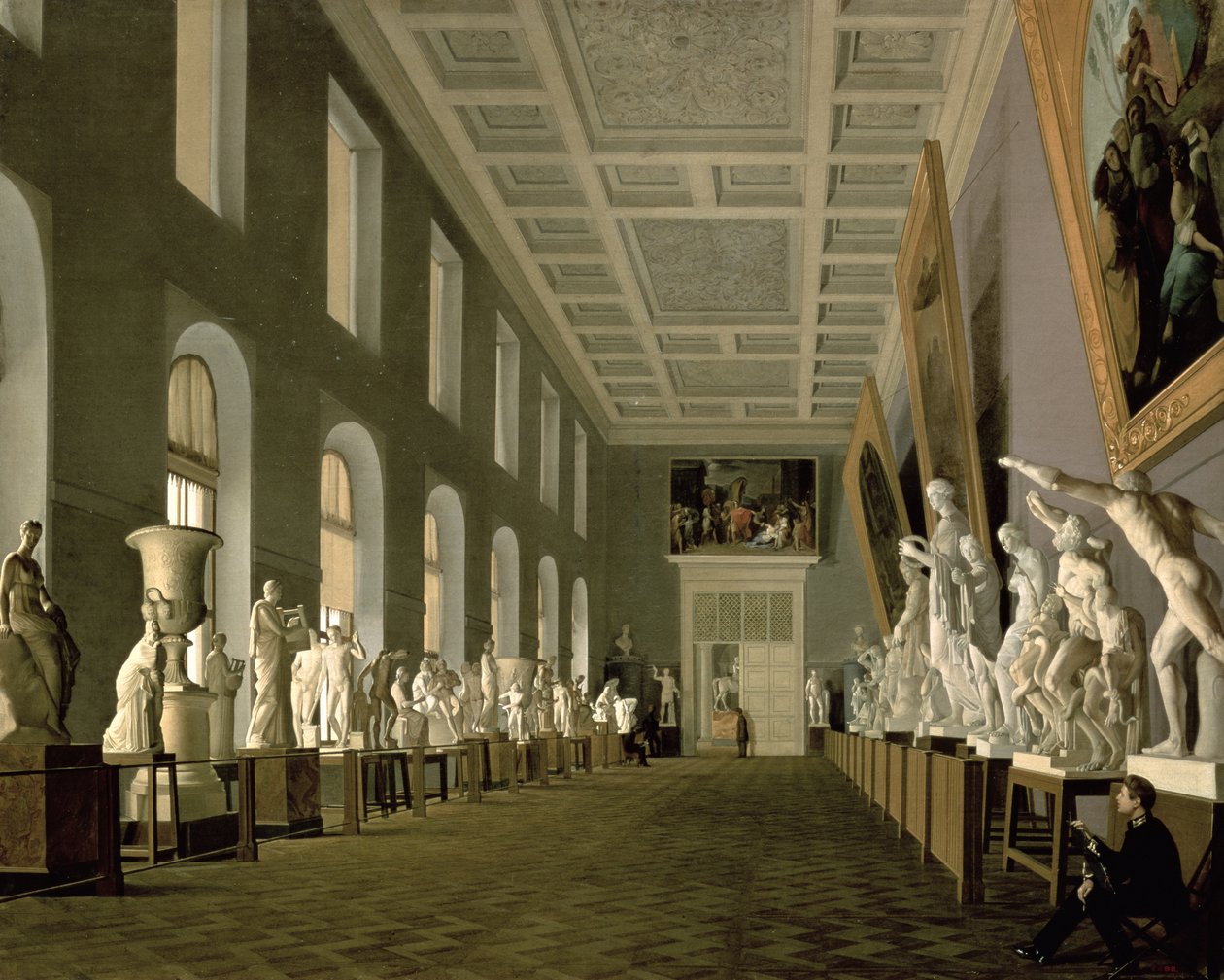 Güzel Sanatlar Akademisi Eski Eserler Galerisi, 1836 by Grigory Mikhailov