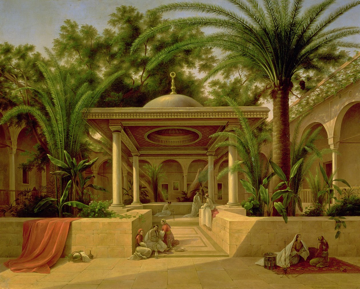 Khabanija Çeşmesi, Kahire, 1845 by Grigory Tchernezov