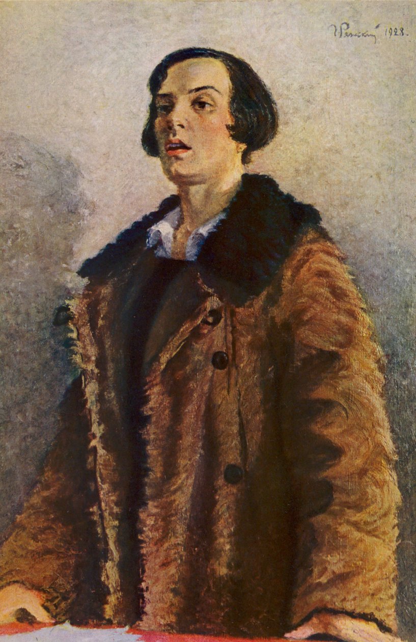 Başkan (renkli taş baskı) by Grigory Grigorievich Ryazhsky