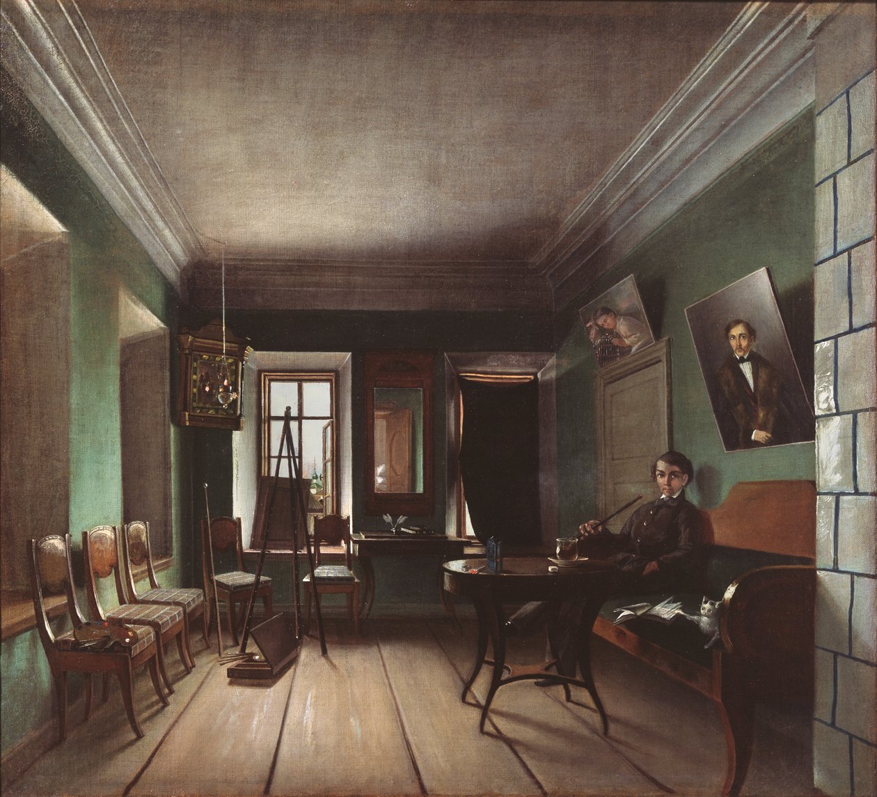 Bykovs evinin içi, 1850