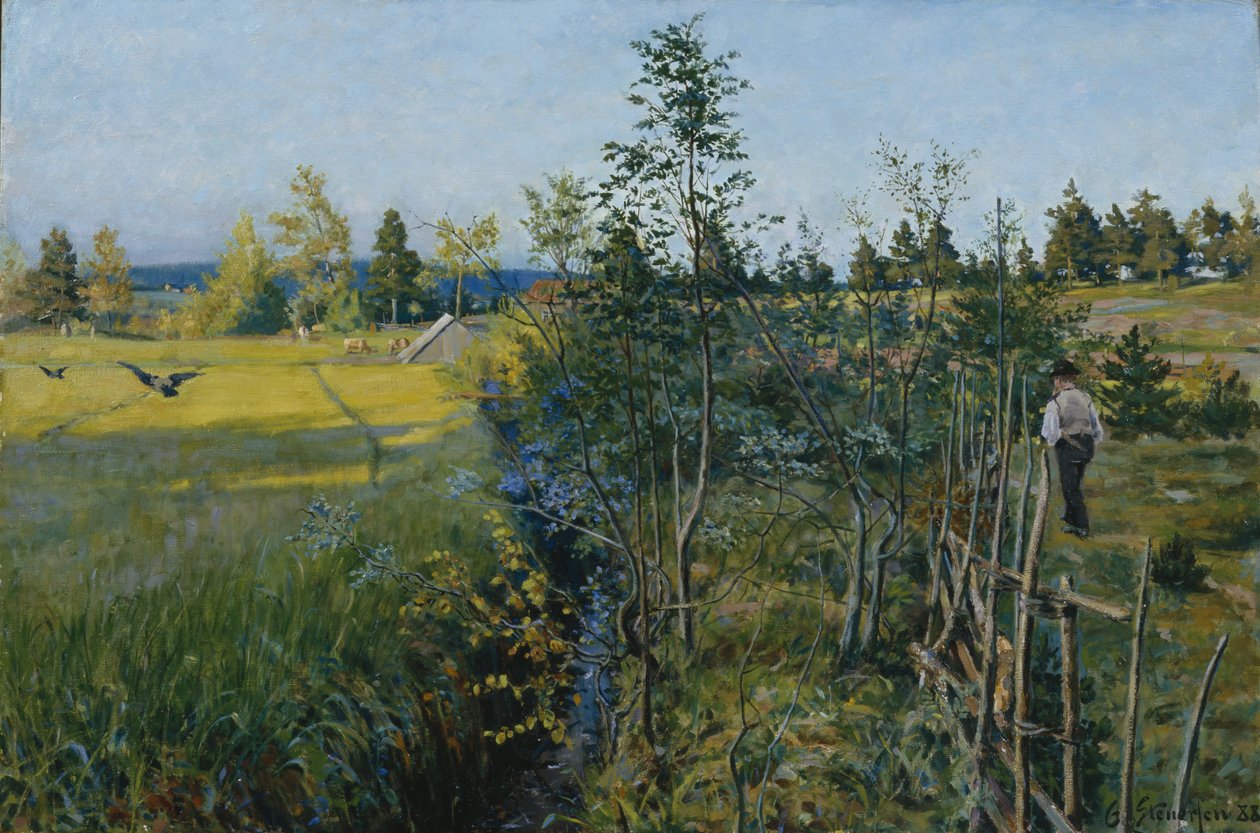 Yaz Günü by Gudmund Stenersen
