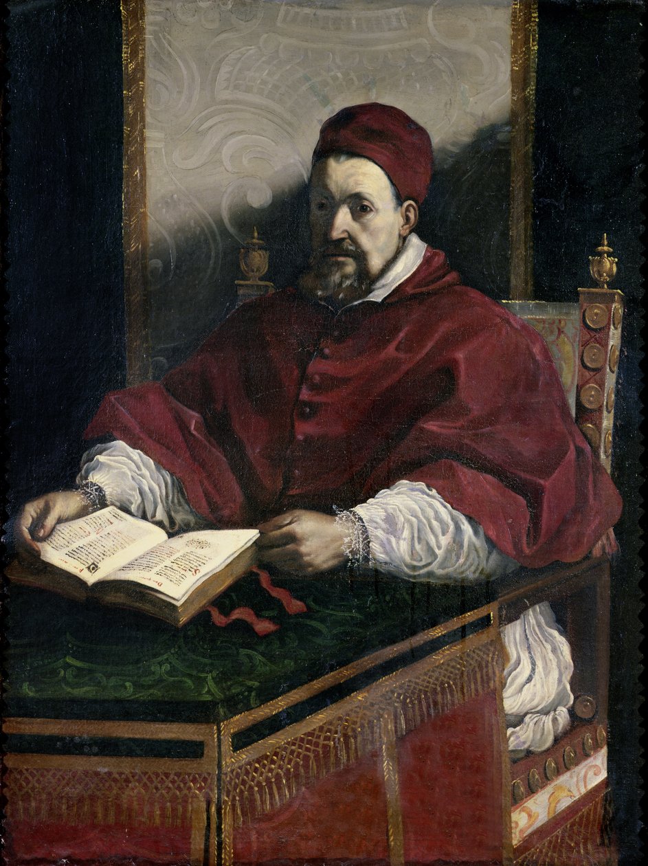 Pope Gregory XV (1554-1623)  by Giovanni Francesco Barbieri