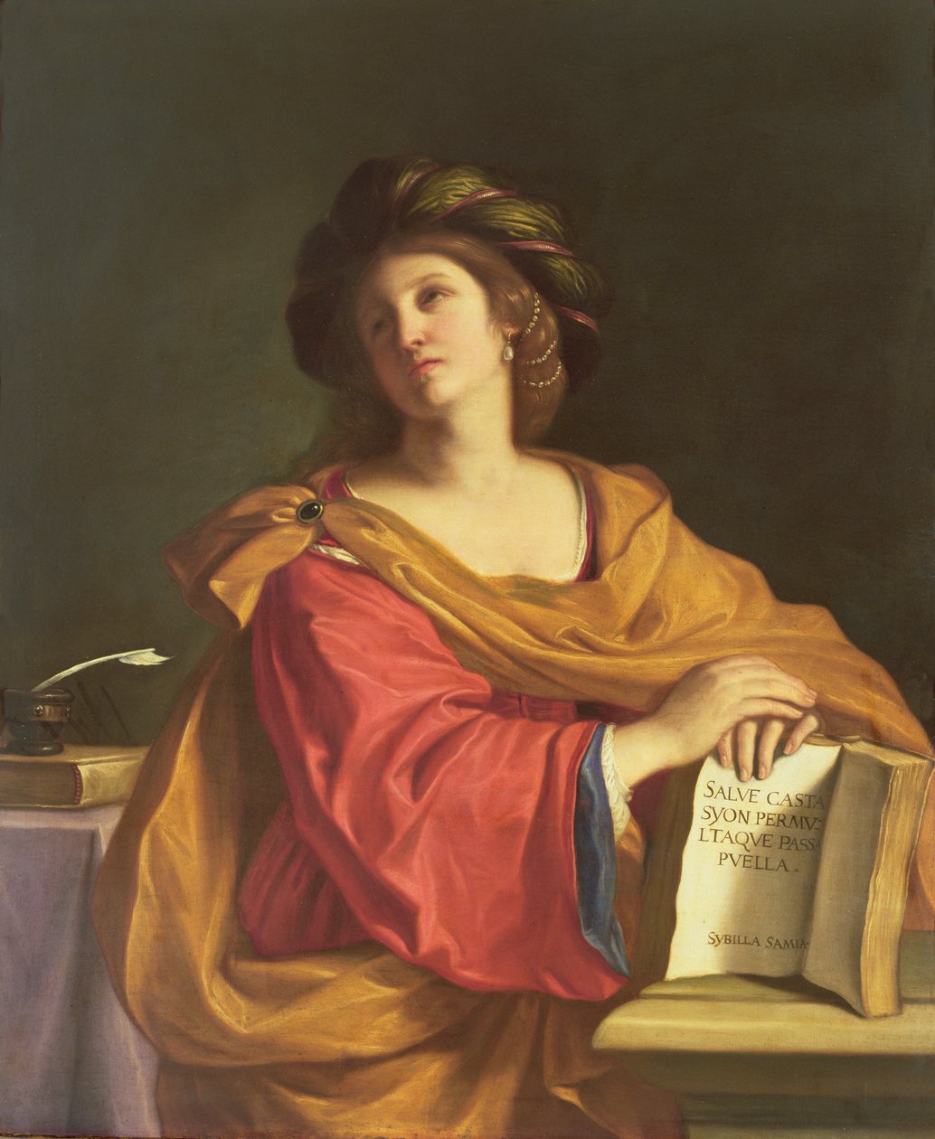 ಸಾಮಿಯನ್ ಸಿಬಿಲ್, 1644 ಟರ್ಕ್ by Giovanni Francesco Barbieri