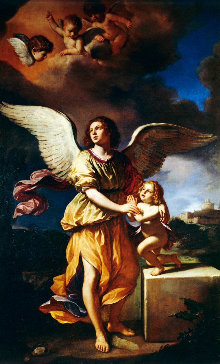koruyucu melek by Guercino