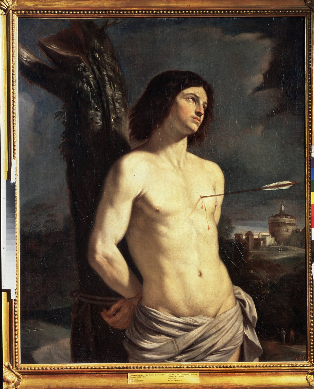 "" Saint Sebastian "" Giovanni Francesco Barbieri