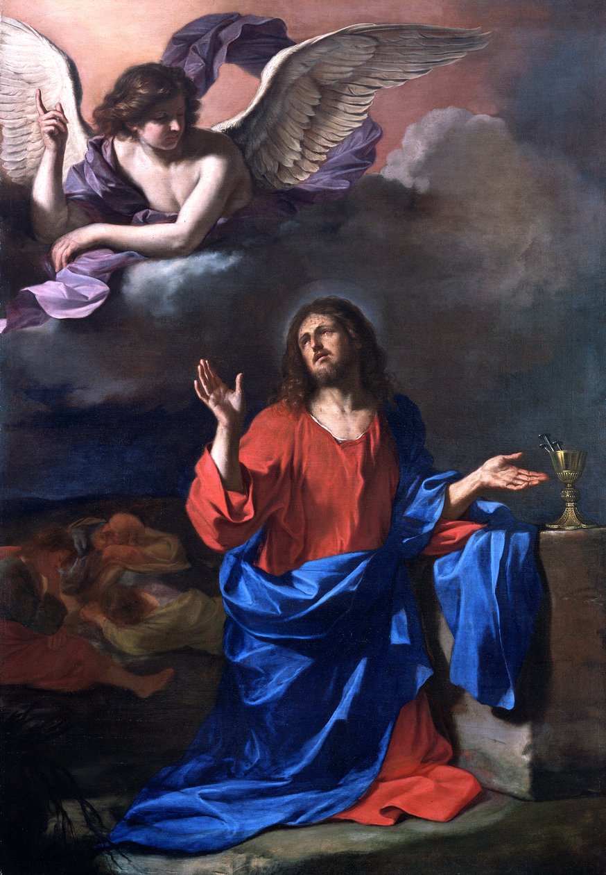 Bahçedeki Acı by Guercino (1591-1666)