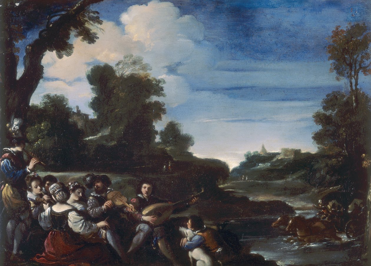 Ülke Konseri by Guercino
