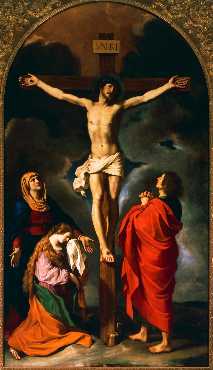 çarmıha germe by Guercino