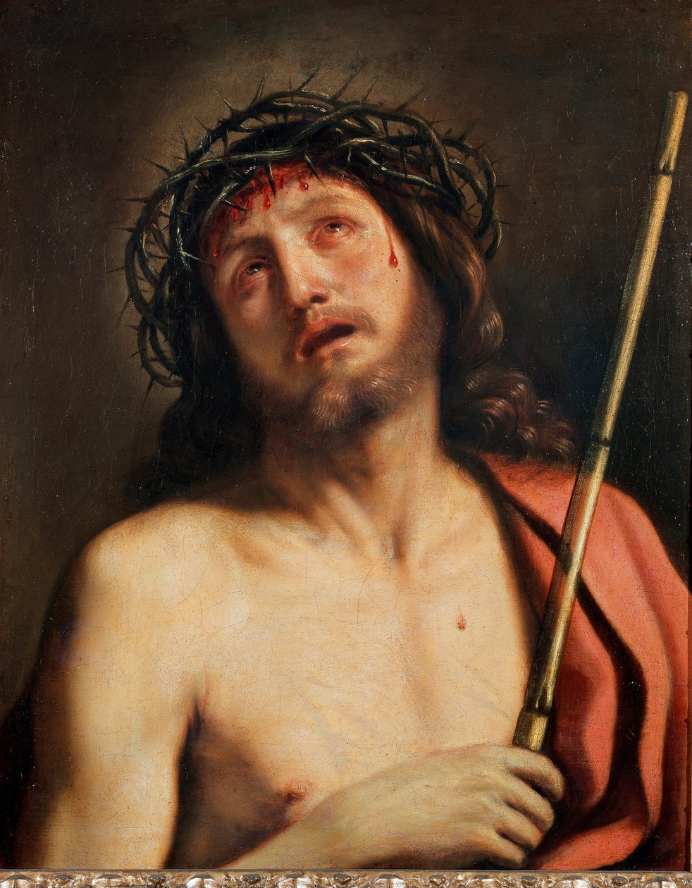 Ecce Homo Boyama Giovanni Francesco Barbieri Guerchin dit Il Guercino (1591-1666) 1618, Roma, Galleria Corsini by Guercino