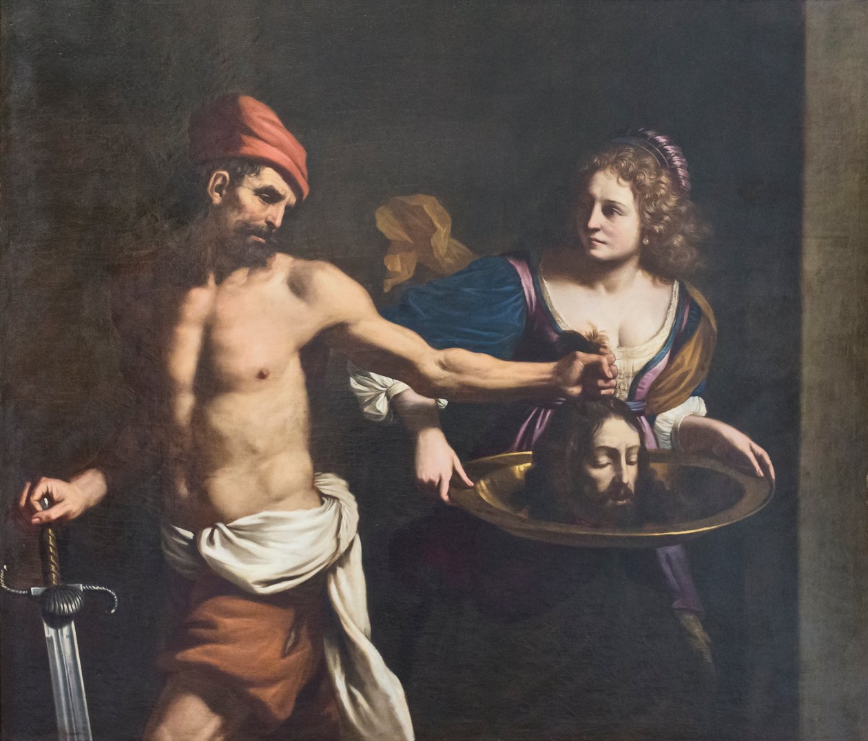 Salome' ve Vaftizci Yahya'nın başı, c. 1651 (resim) by Guercino (1591 1666)