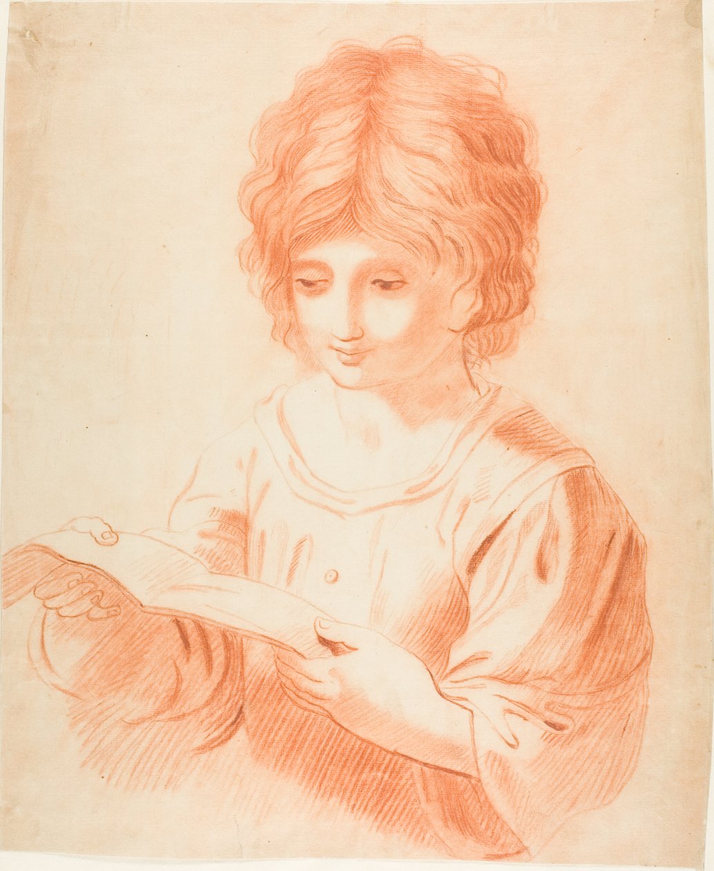 çocuk okuma by Guercino