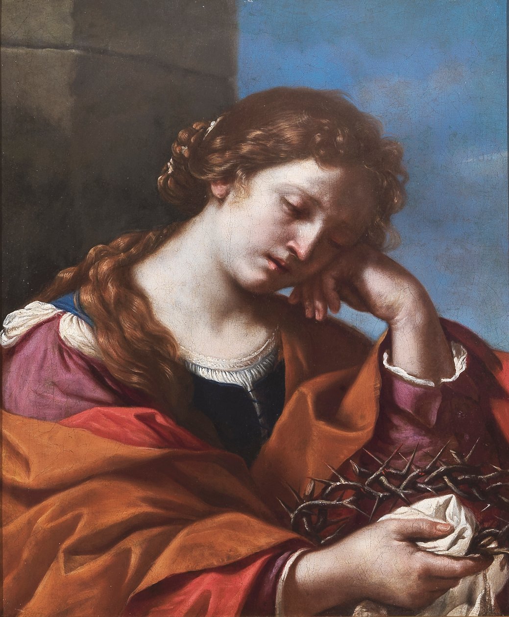 Dikenli Taçlı Mecdelli Meryem, 1632. by Guercino