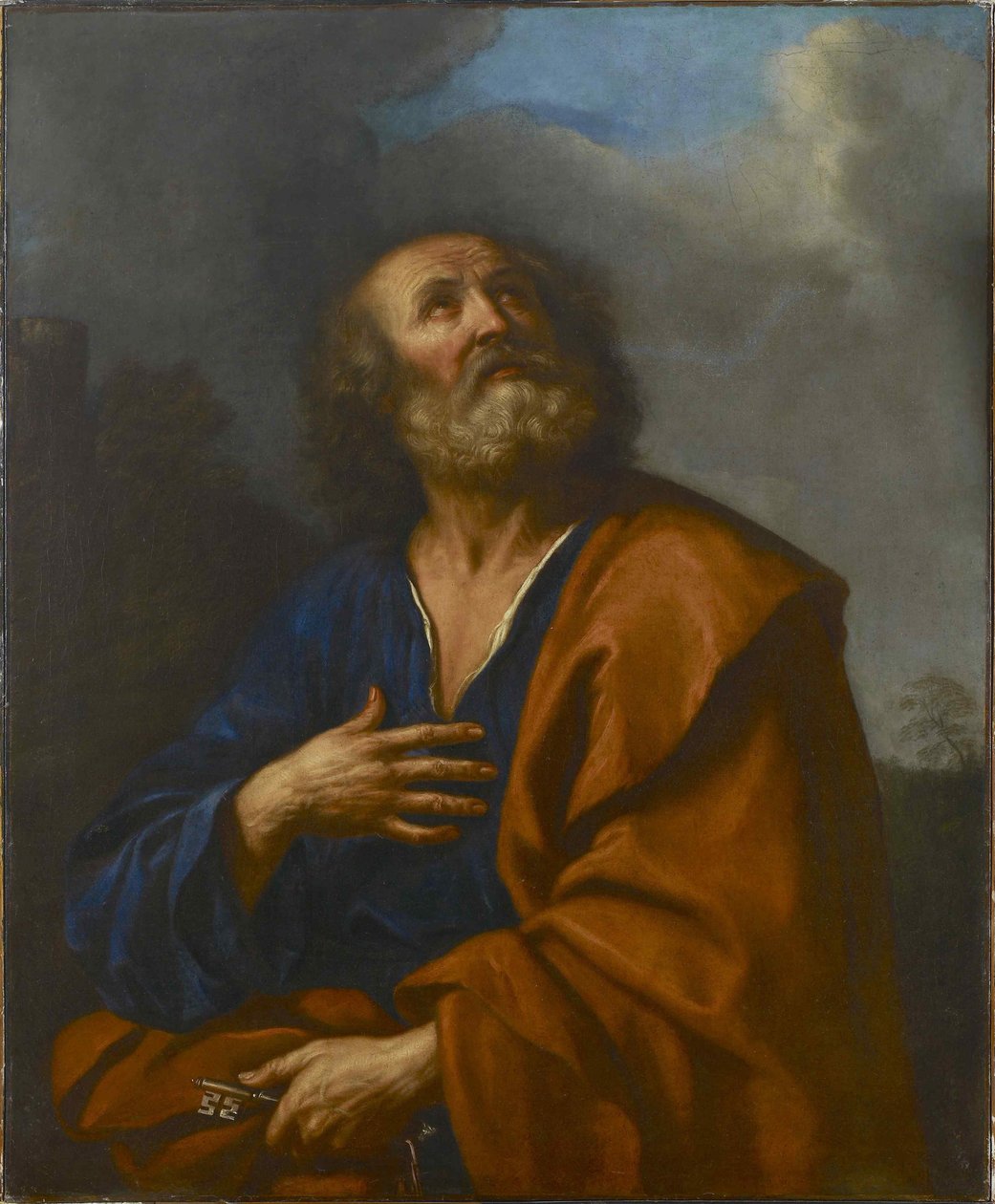 Havari Peter. by Guercino