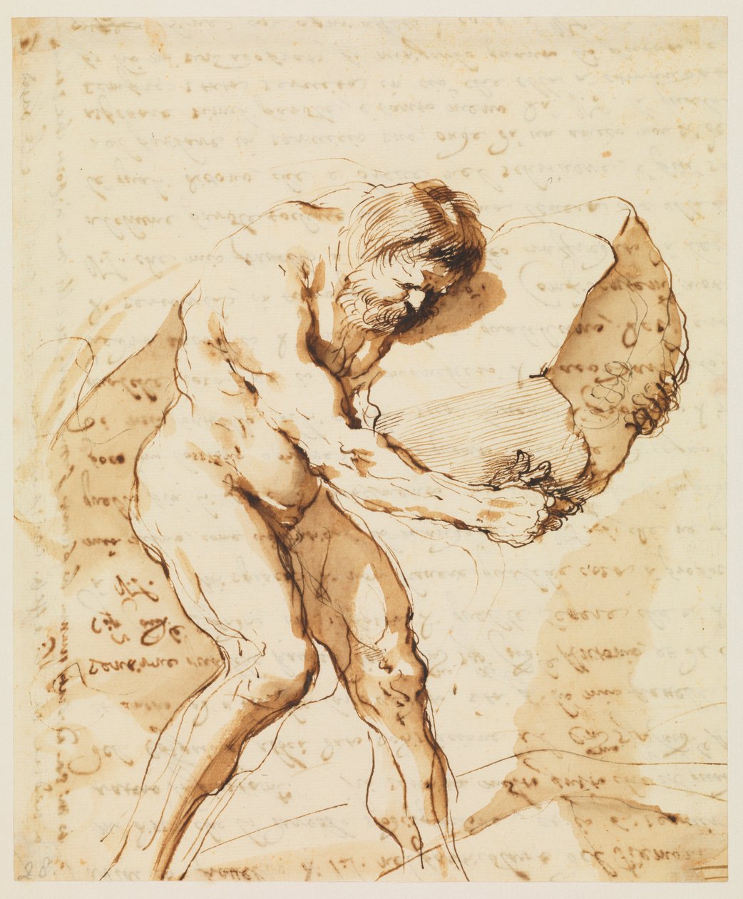 Sisifos by Guercino
