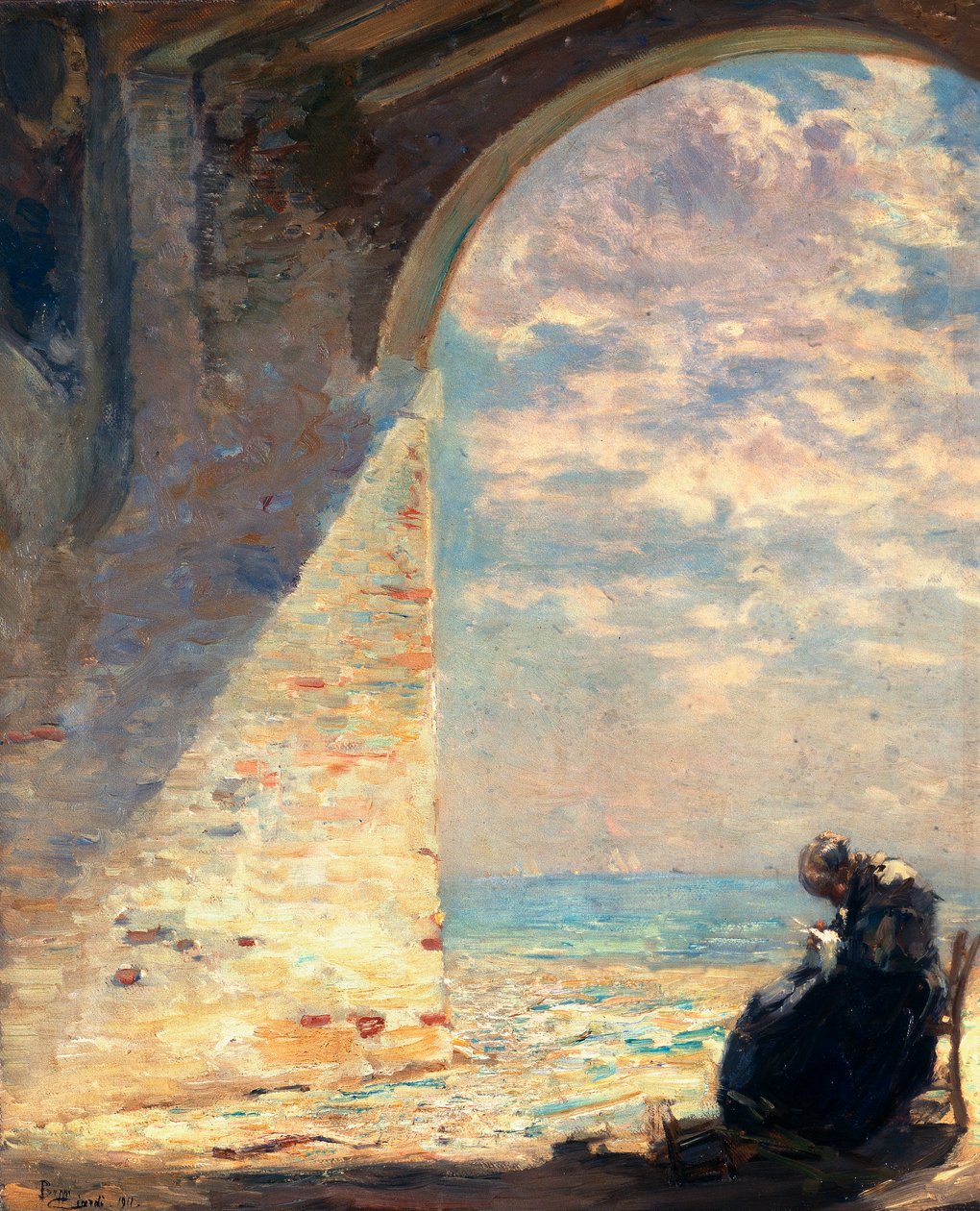 Sınırda by Guglielmo Ciardi
