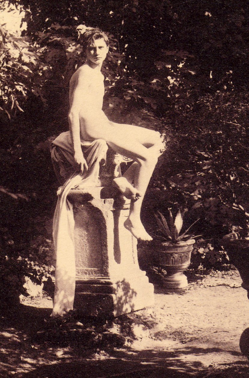 Bir çocuğun çalışması C.1898 by Guglielmo Plüschow