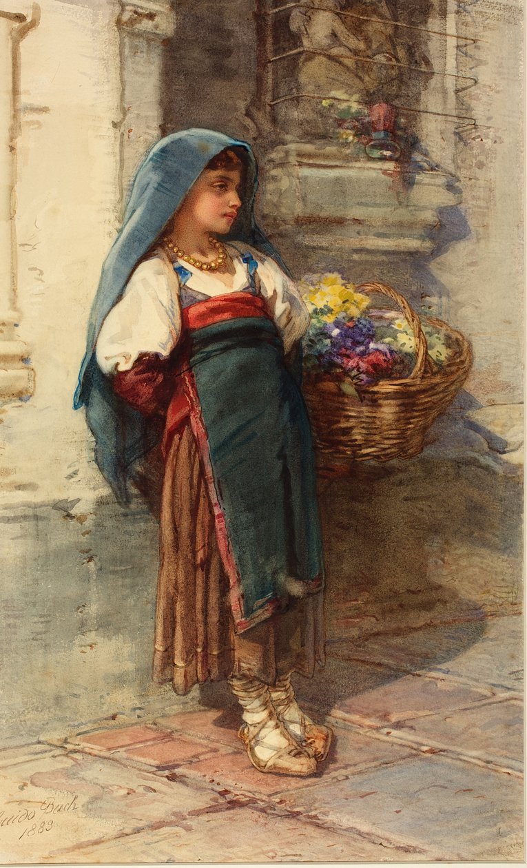 Şekil çalışması, 1883 by Guido Bach