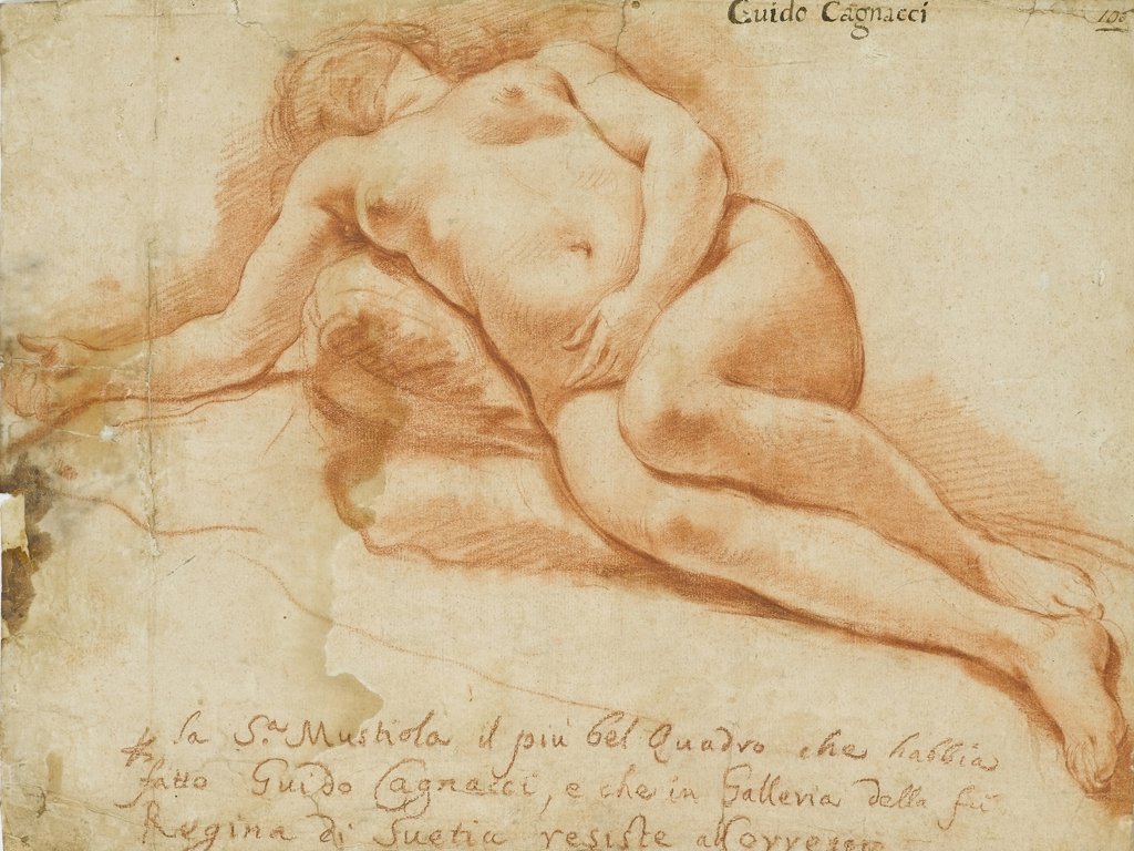 kadın çıplak by Guido Cagnacci