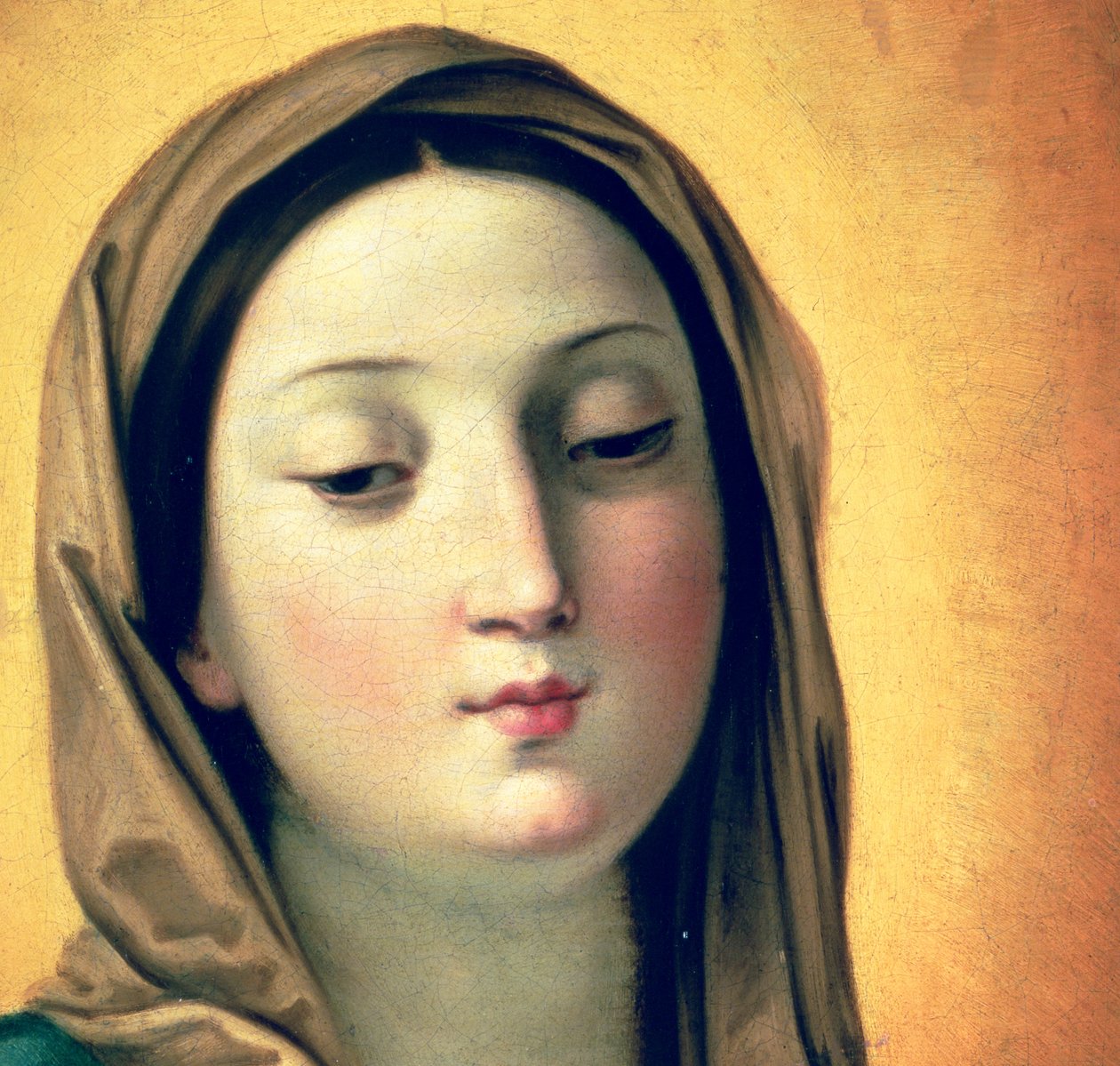 Madonna (122120 detayı) by Guido Reni