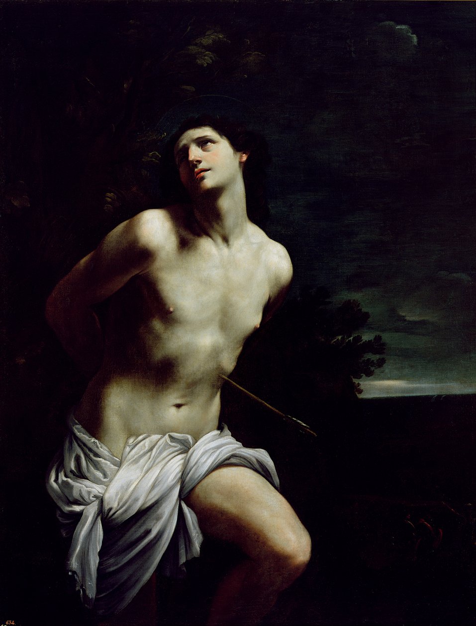 Aziz Sebastian, 1617-18 by Guido Reni