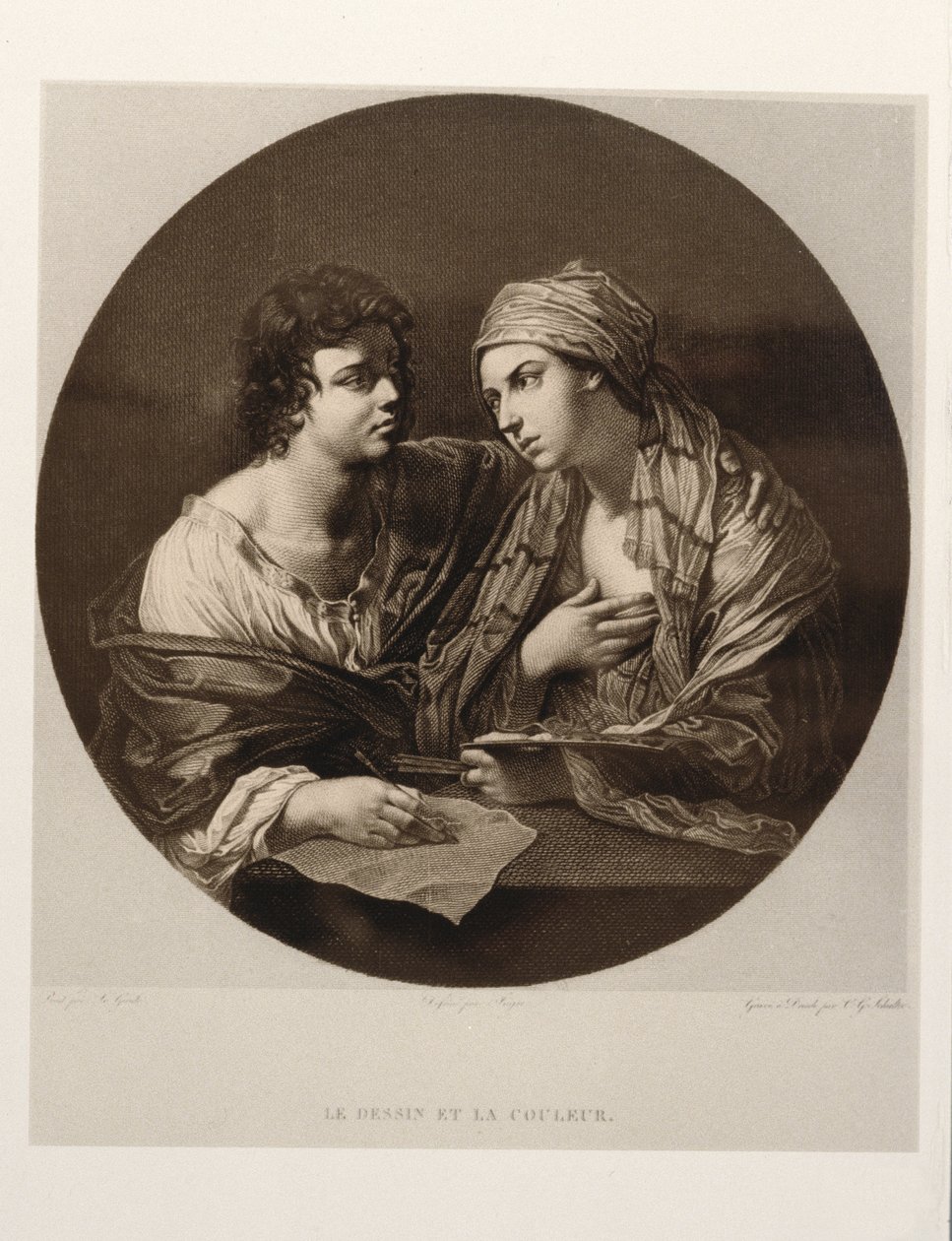 Çizim ve Renk Birliği by Guido Reni