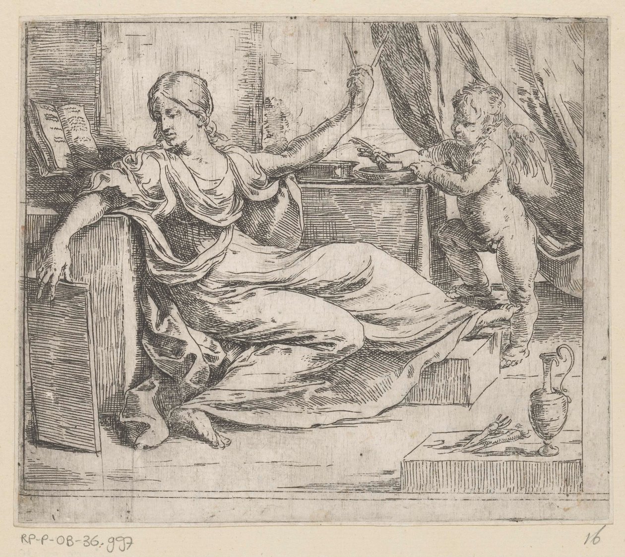 öğrenme alegorisi by Guido Reni