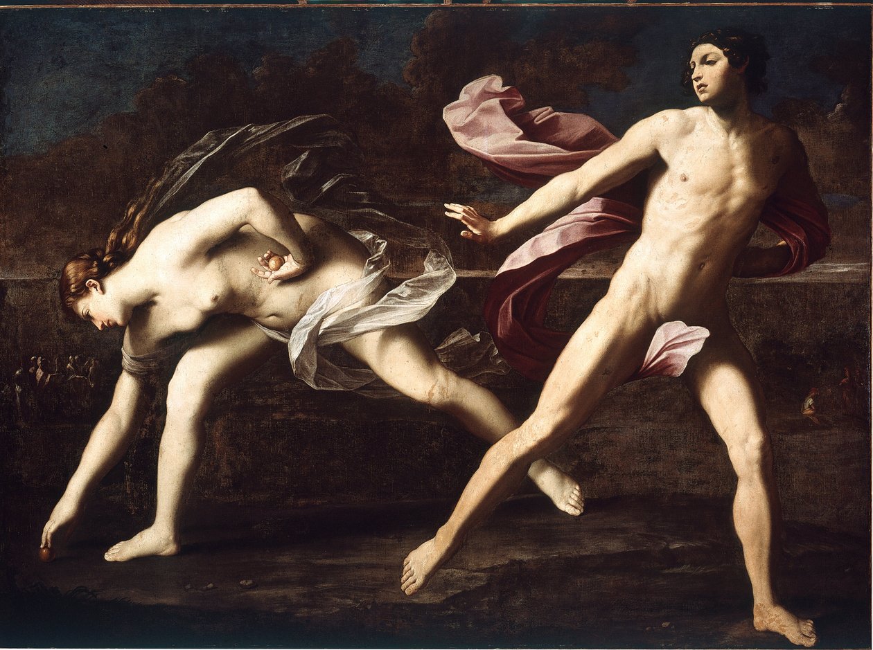 Atalanta ve Hippomenes by Guido Reni