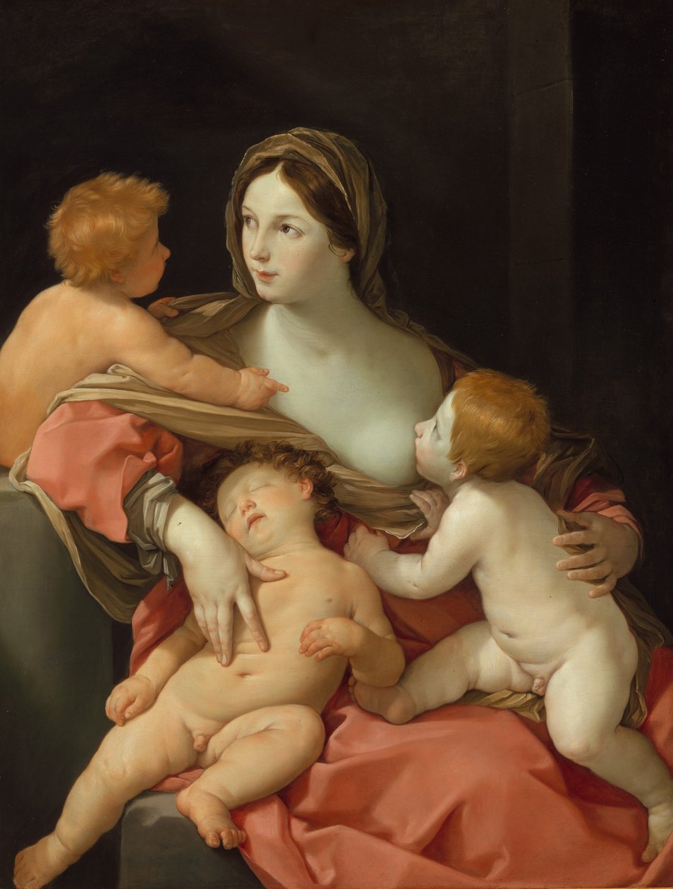 Hayırseverlik (tuval üzerine yağlı boya) by Guido Reni