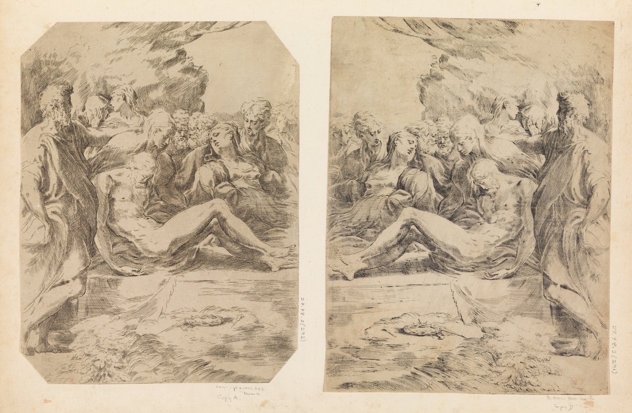 Mezar, yaklaşık 1595-1600. by Guido Reni