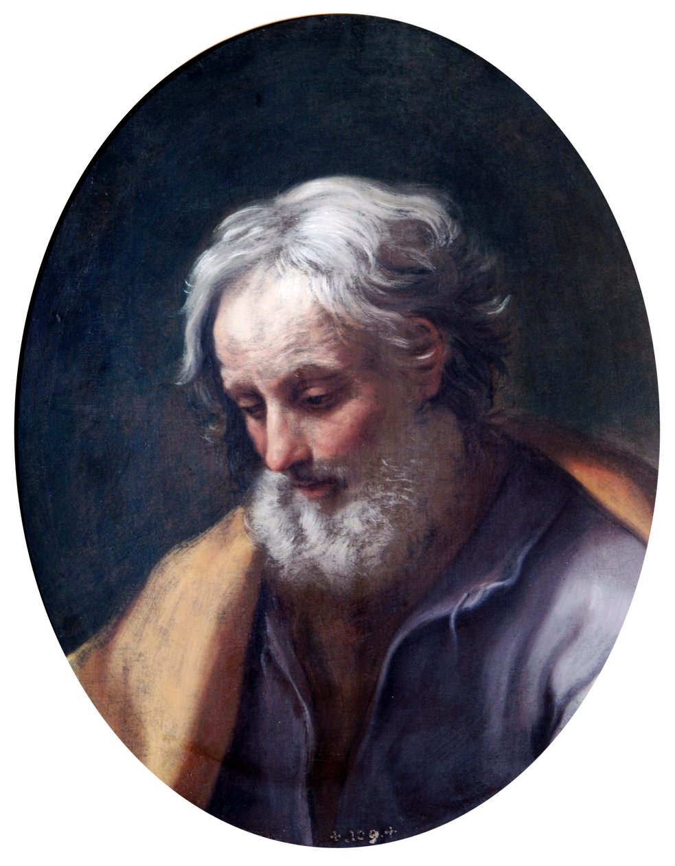 Aziz Joseph Başkanı (tuval üzerine yağlıboya) by Guido Reni