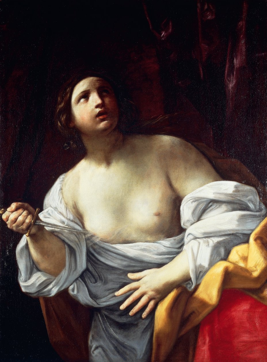 Guido Reni'nin yazdığı Lucretia (1575-1642) by Guido Reni