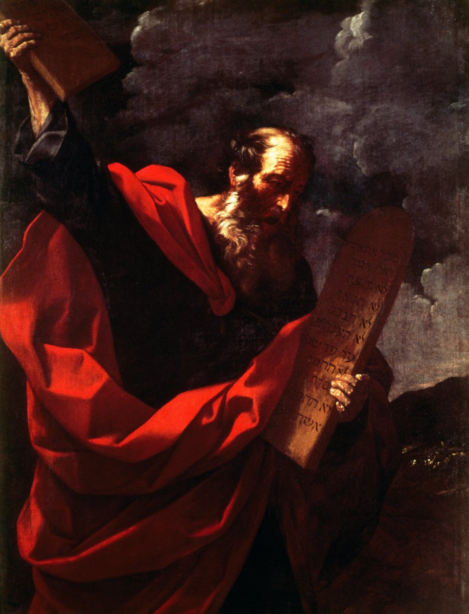 Yasa Tabletleri ile Musa by Guido Reni