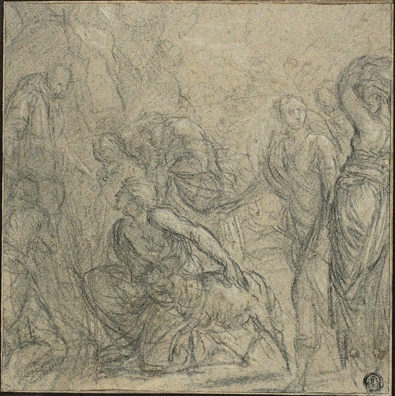 Köylülerden Hediye Alan Aziz Benedict Çalışması by Guido Reni