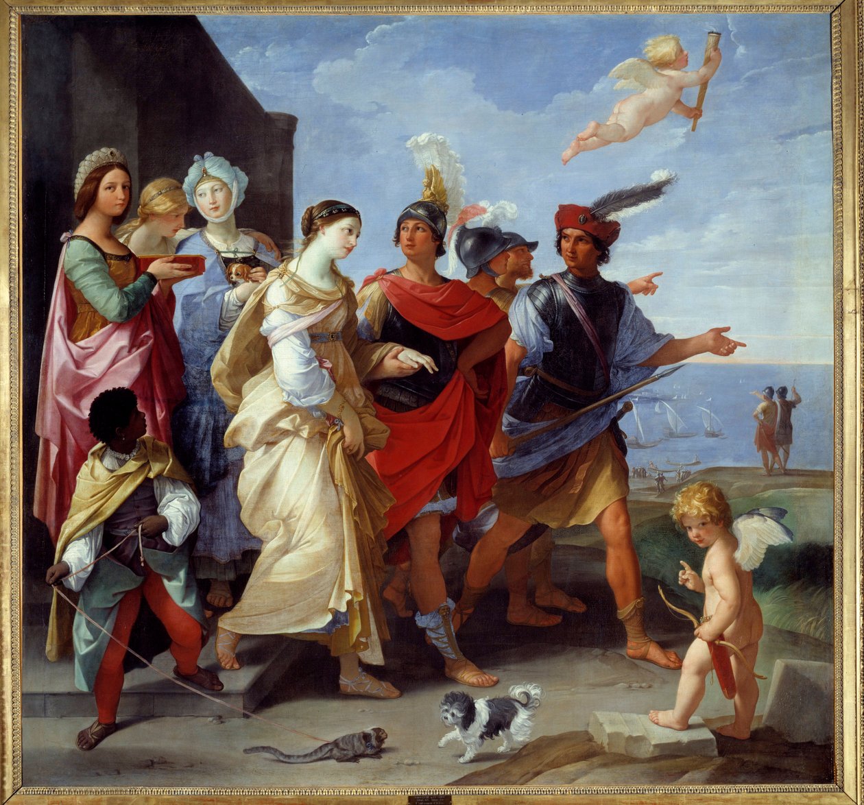 Truva Savaşı: Guido Reni dit Le Guide (1575-1642) 1631 Sun
