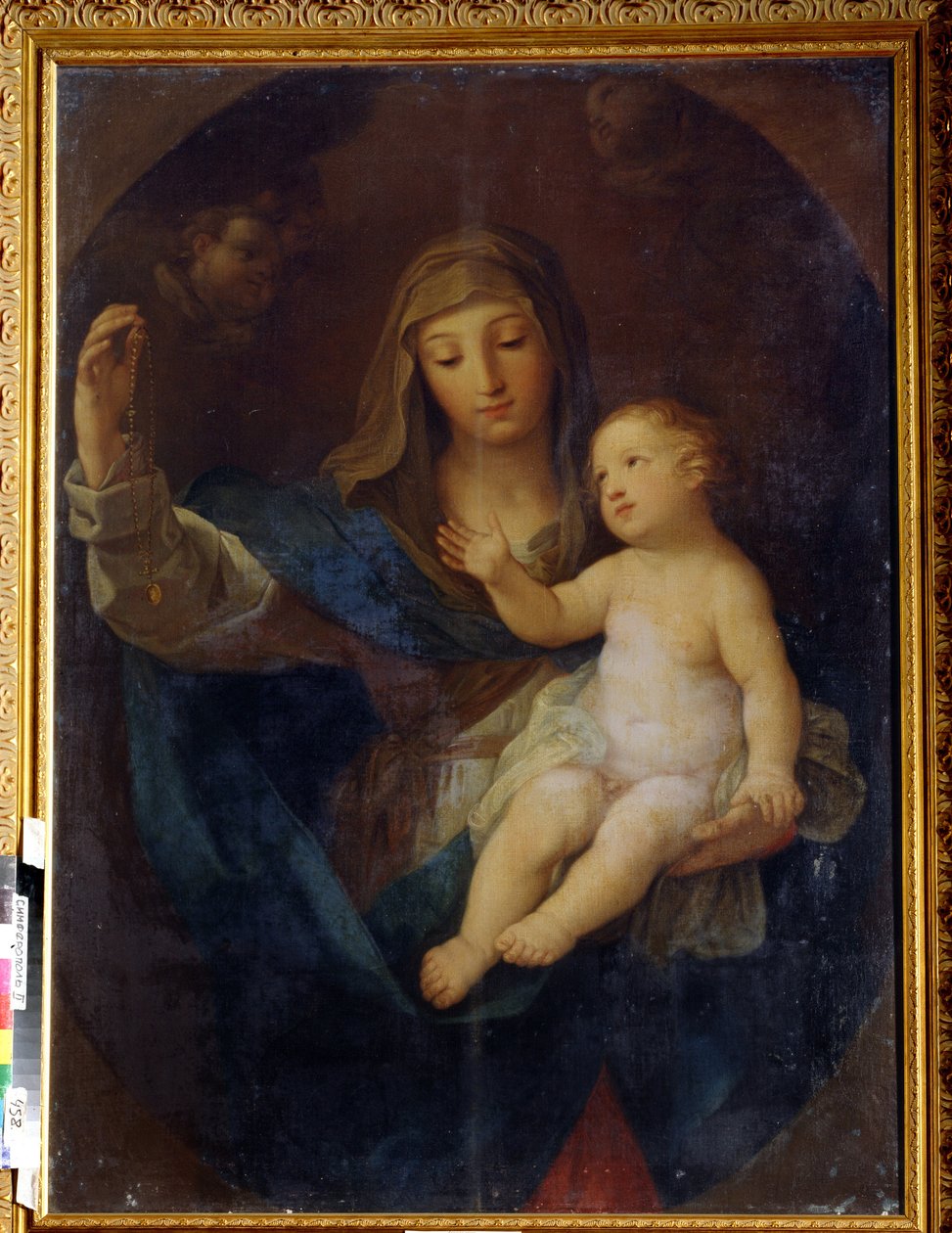 Bakire ve çocuk (Bakire ve çocuk). Guido Reni
