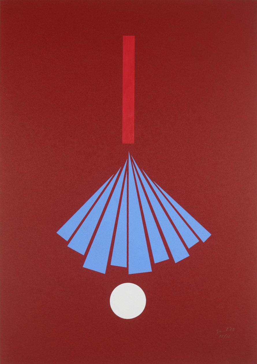 Ters Balerin Nº1, 2018 (serigrafi) by Guilherme Pontes