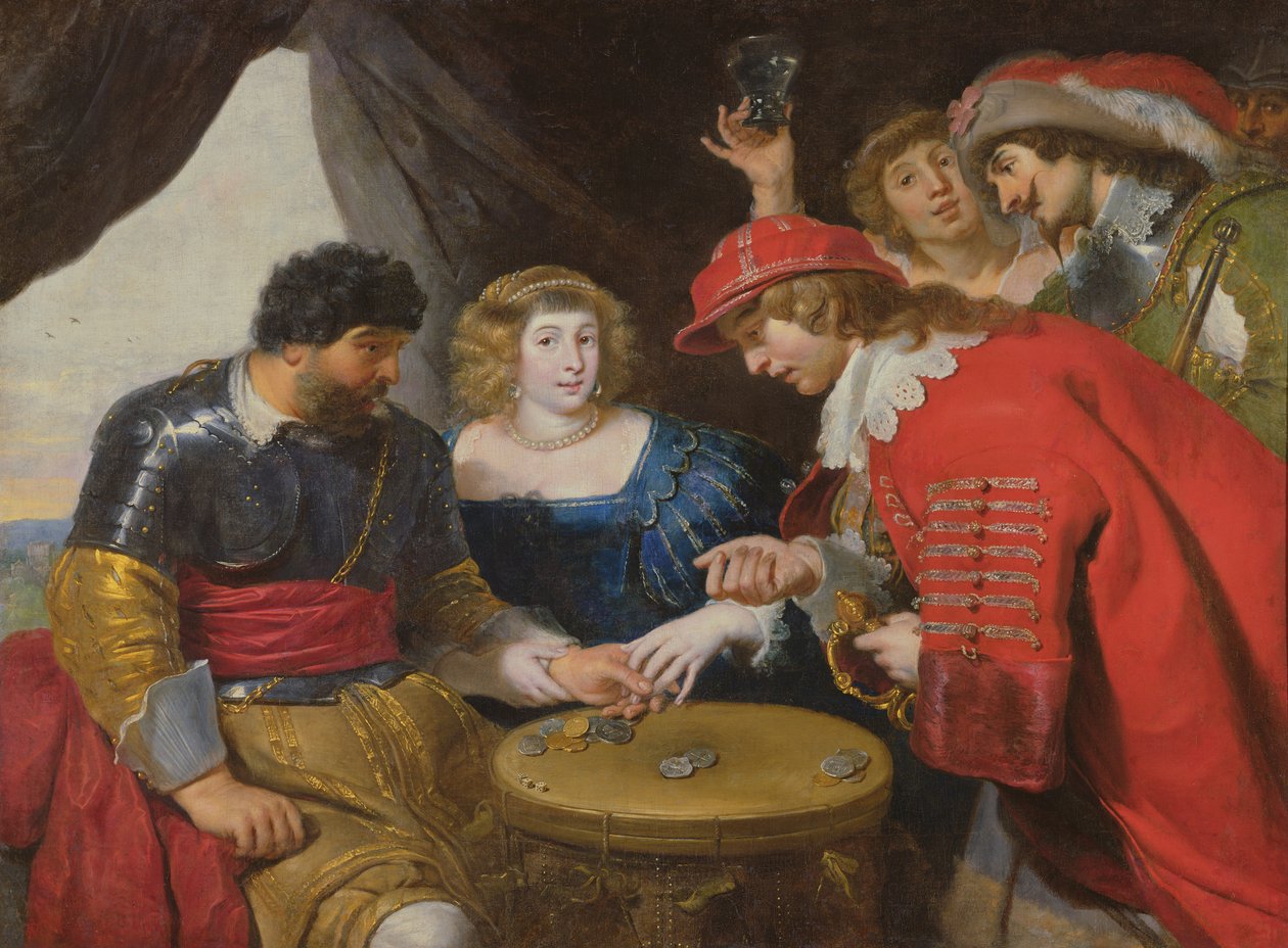 Gallant sahnesi veya Tutkular by Guillam de Vos