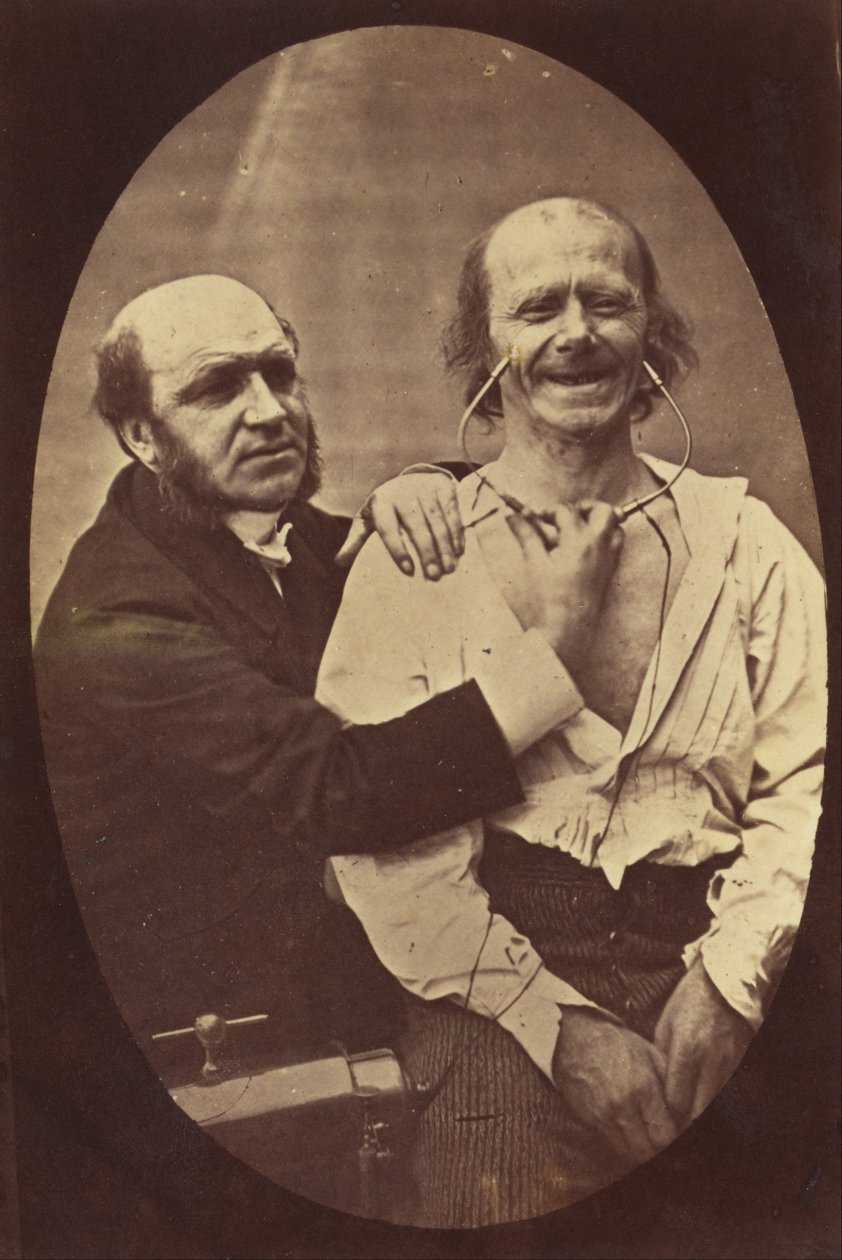 İnsan Fizyonomisinin Mekanizması veya Tutkuların İfadesinin Elektro-Fizyolojik Analizi by Guillaume Benjamin Armand Duchenne de Boulogne