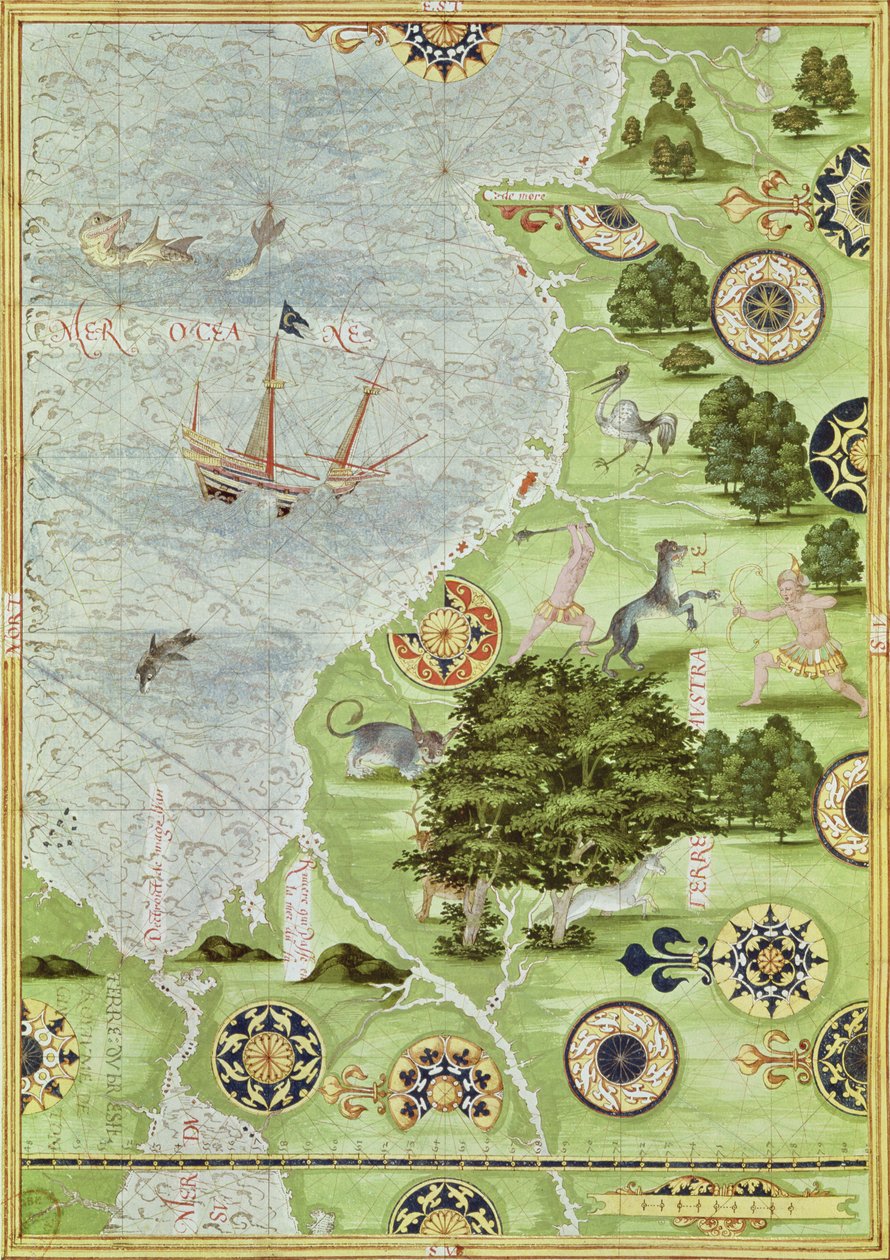 Fol.39v Macellan Boğazı Haritası, 