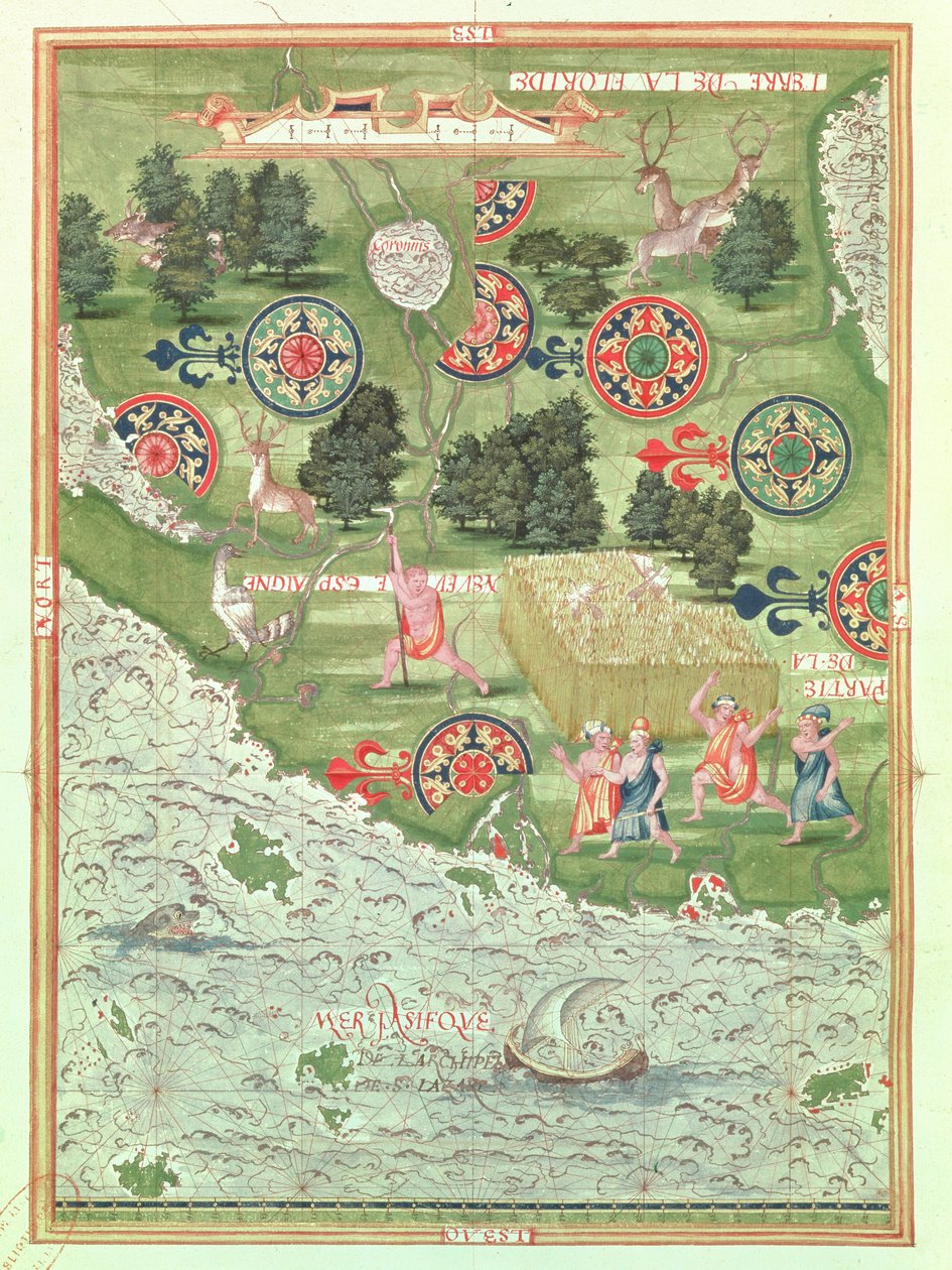 Fol.54v Florida Haritası, 