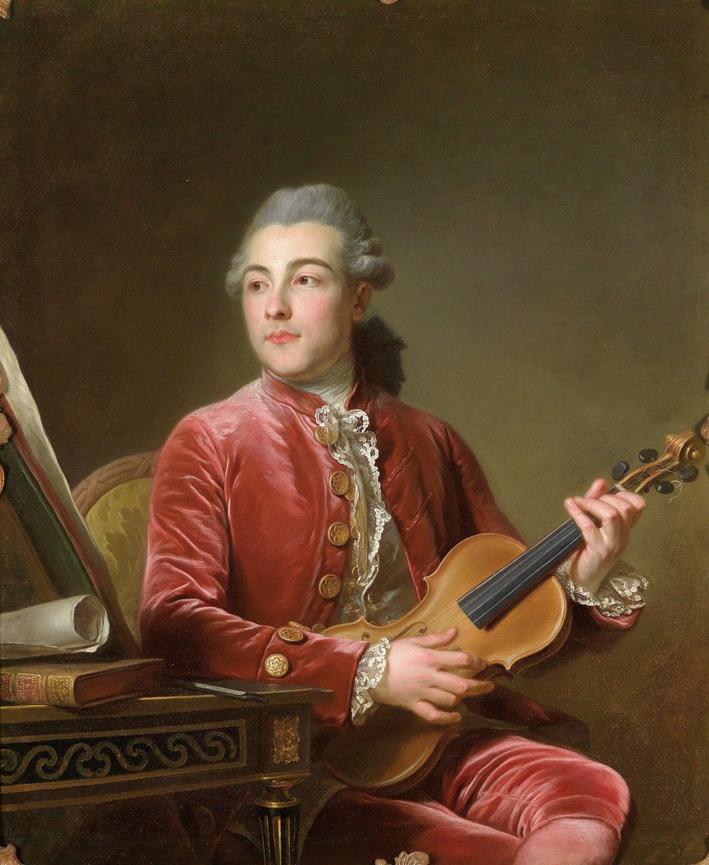 Bir keman ile beyefendi by Guillaume Voiriot