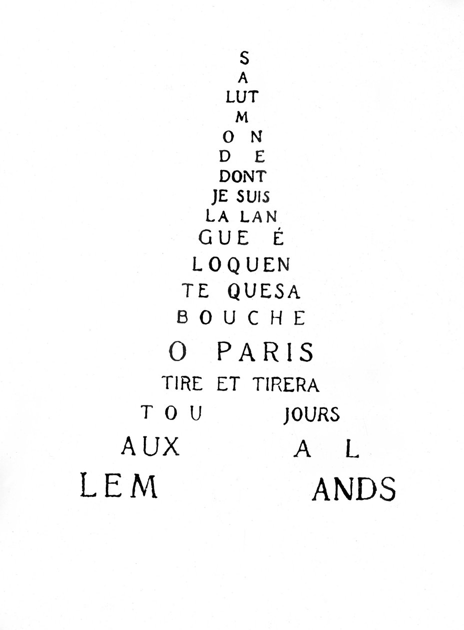  by Guillaume Apollinaire
