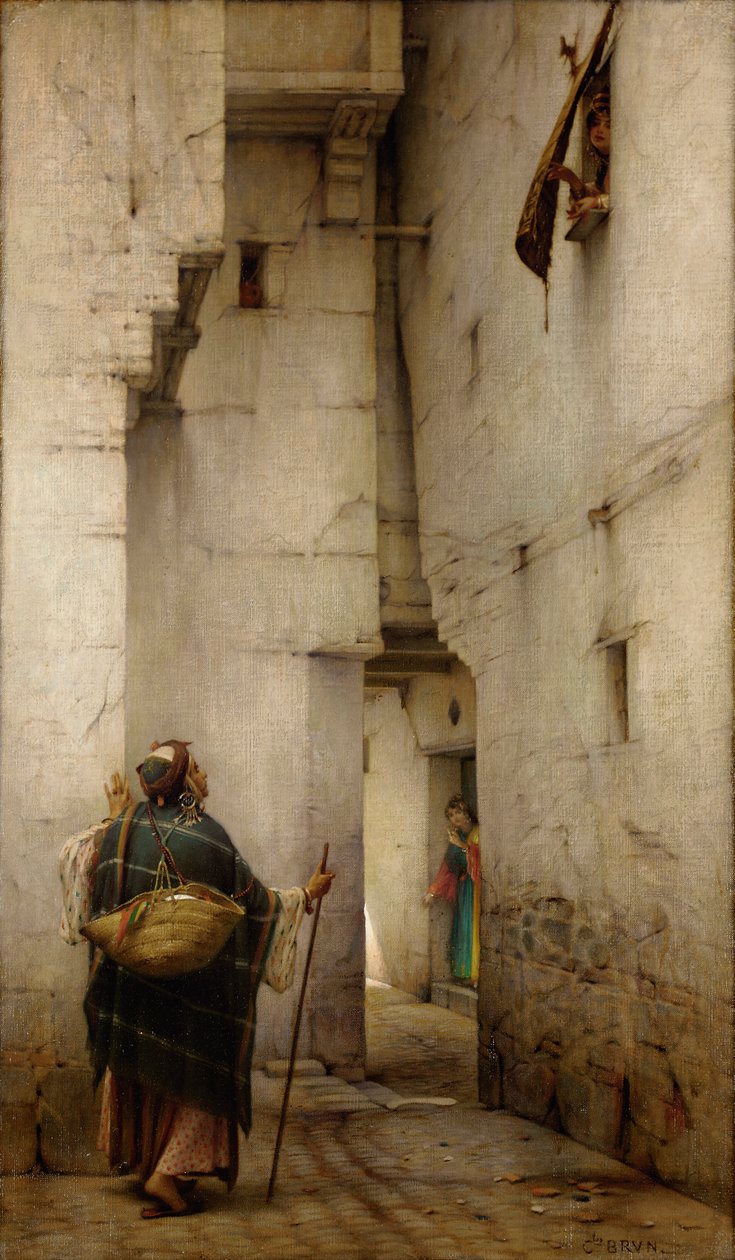 sokak by Guillaume Charles Brun