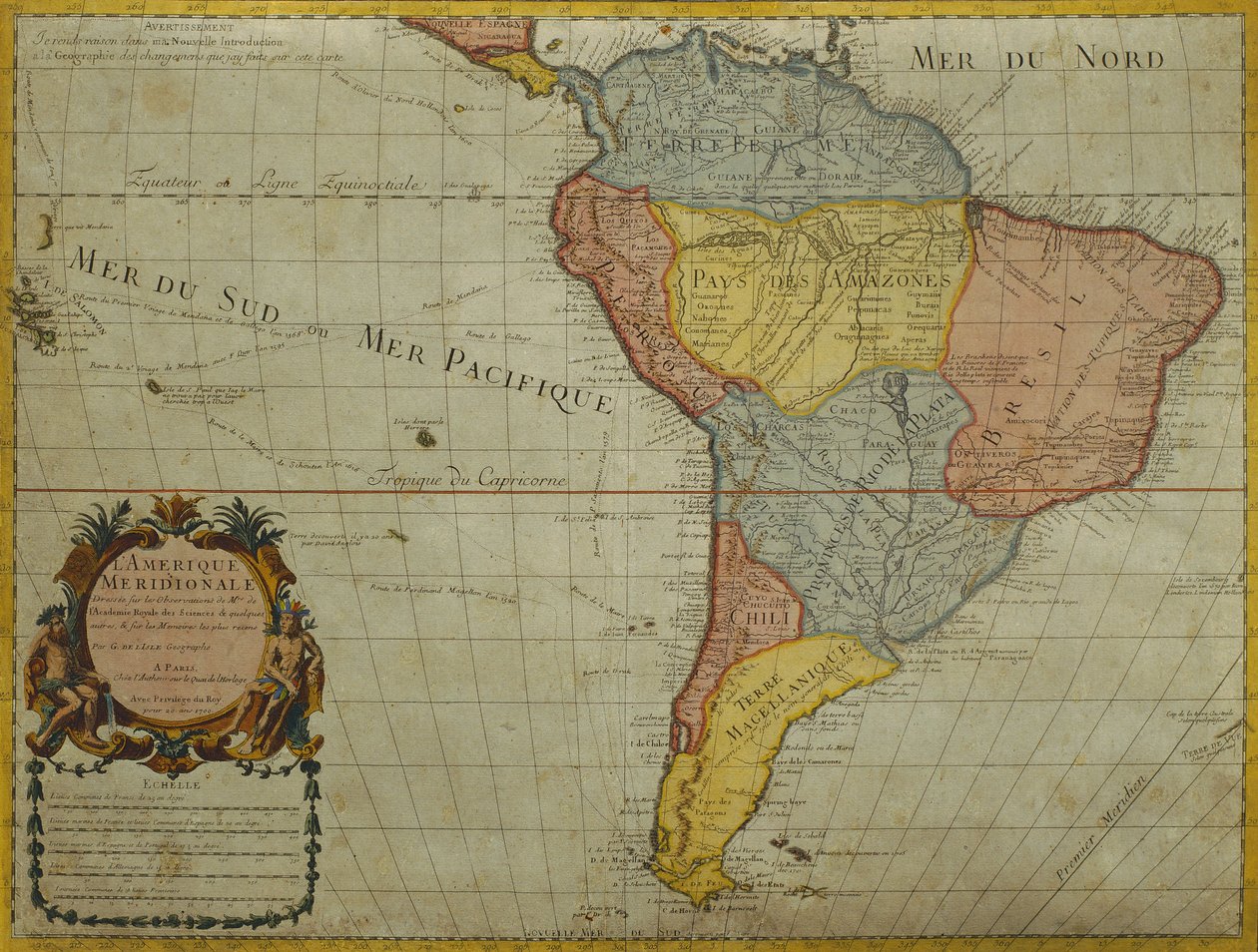 Güney Amerika, Guillaume de l