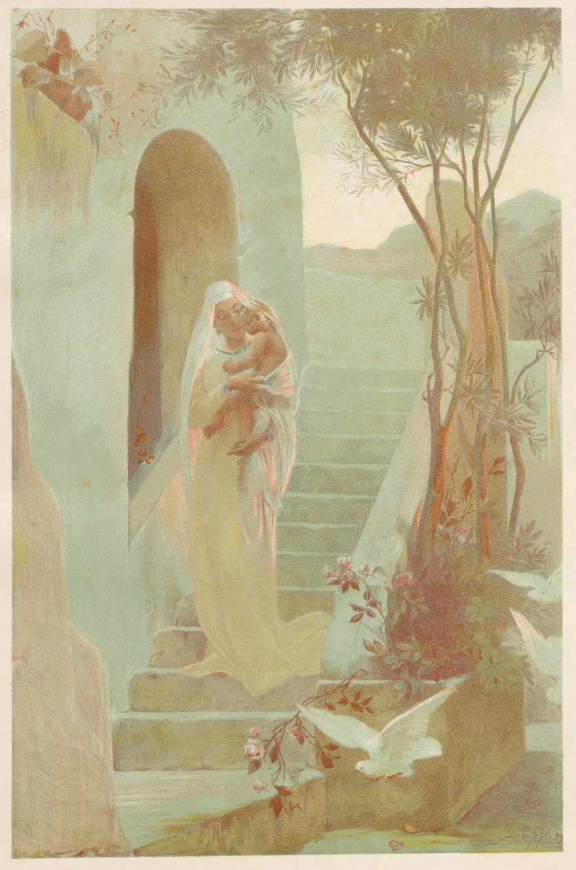 Lenfant, 1899. by Guillaume Dubufe
