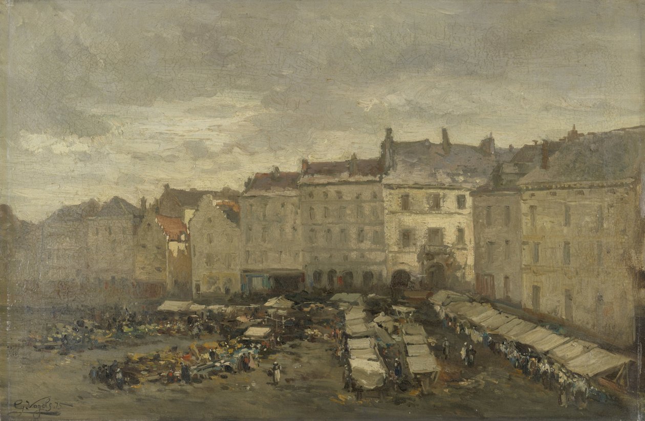 Grote Zavel (Grand Sablon), Brüksel by Guillaume Vogels