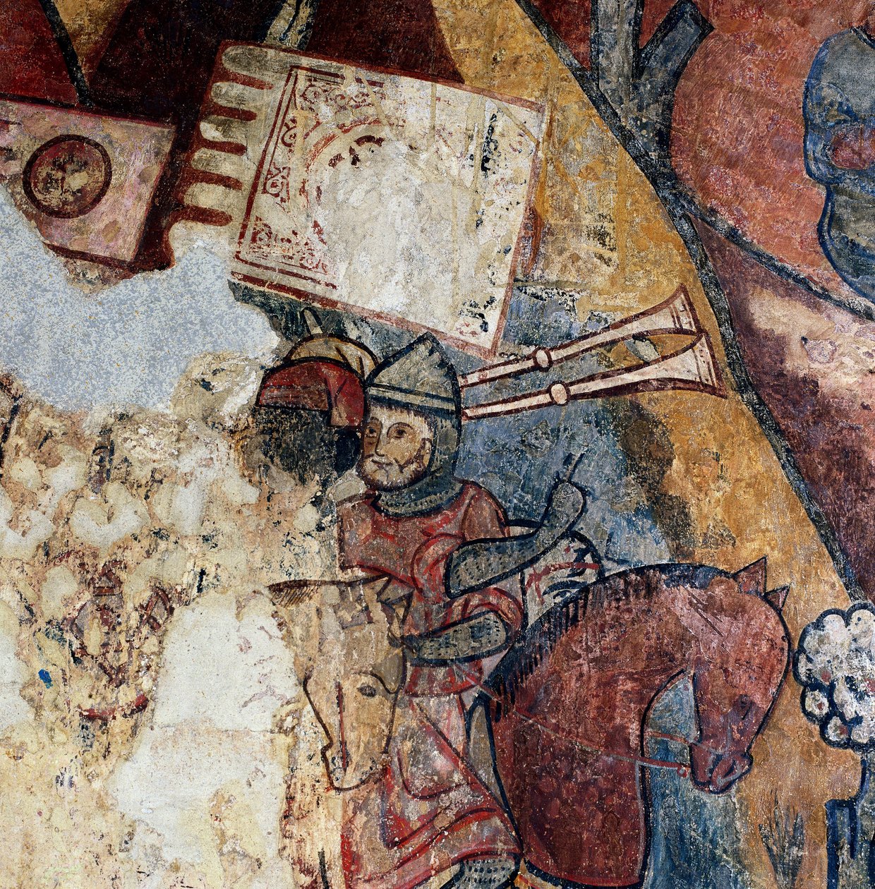 Montcada Kralı II. William'ın (1194-1229) Mayorka'nın fethi sırasında ölümü by Guillem Ramon de Montcada